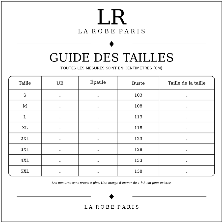 Size guide