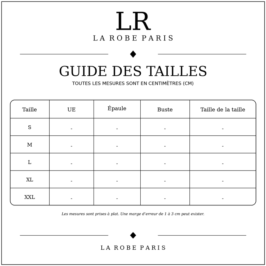 Size guide