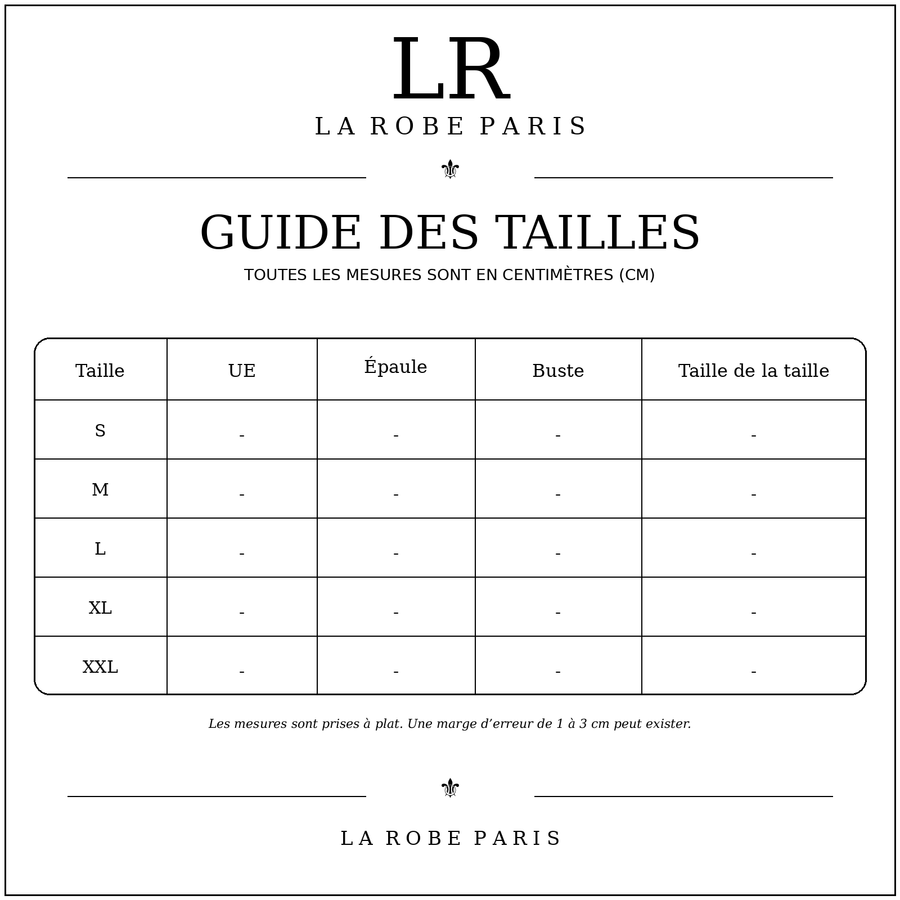 Size guide