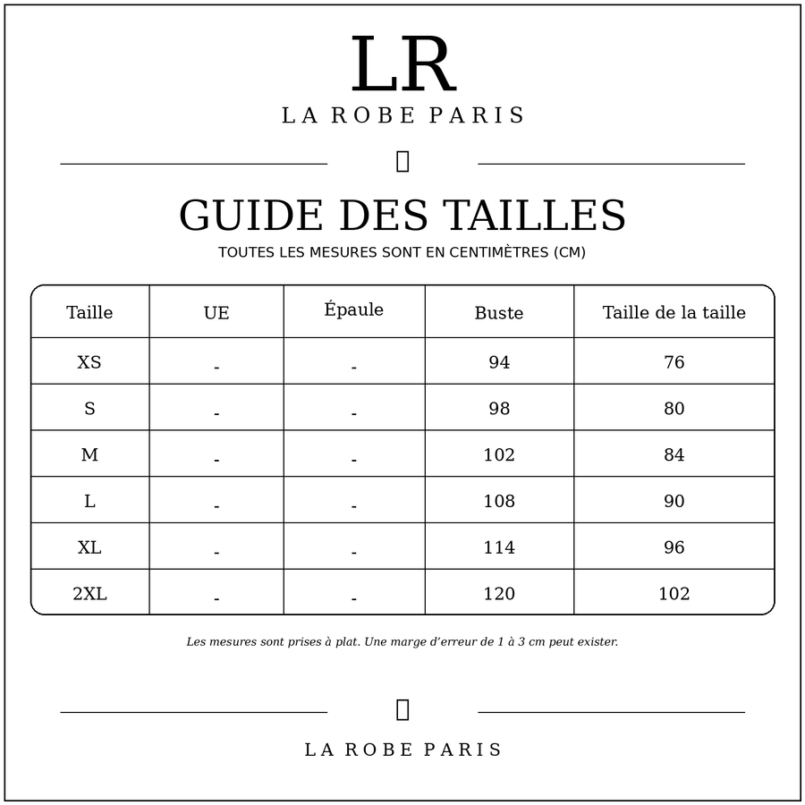 Size guide