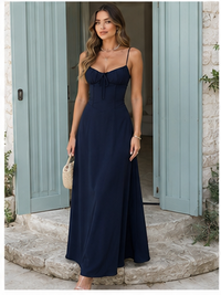 Robe longue Breeze à nœud