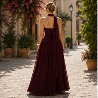 Robe longue bustier fendue Celestine