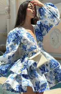 Robe de jardin fleurie de campagne