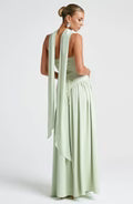 Robe longue bustier fendue Celestine