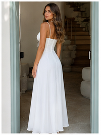 Robe longue Breeze à nœud