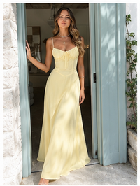 Robe longue Breeze à nœud